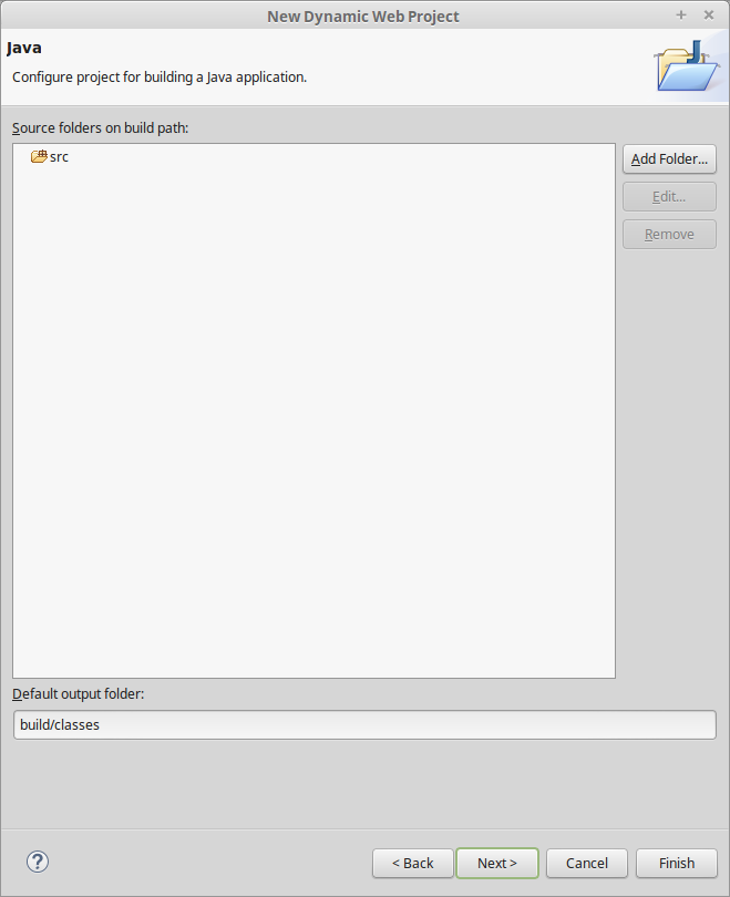 Création d'une application Web dynamique dans Eclipse